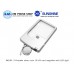 MG4B-3 Portable silver color 3X 6X card magnifier with LED light